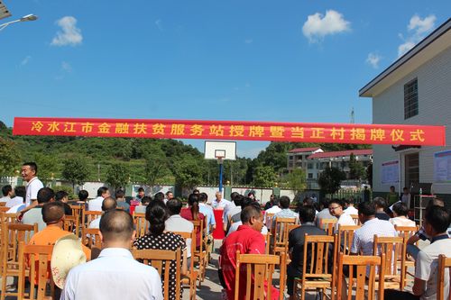 引金融活水潤澤田間地頭——冷水江市以金融杠桿之力推動(dòng)鄉(xiāng)村振興走筆